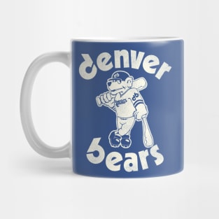 Defunct Retro 80s Denver Bears Baseball Team Mug